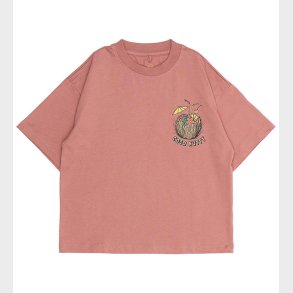 The New T-shirt - TnOleen - Old Rose m. print