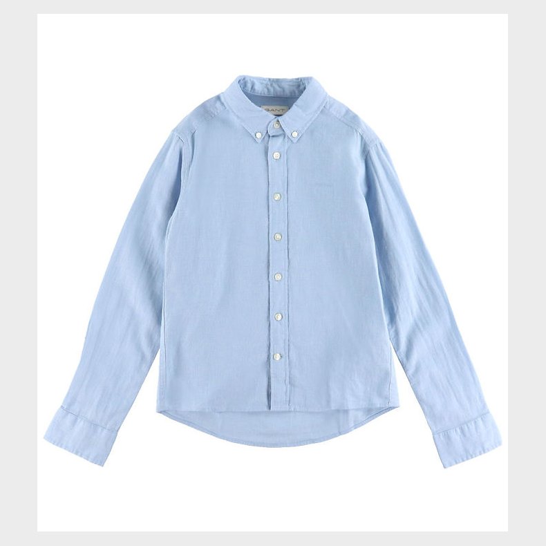 GANT Skjorte - H�r/Bomuld - Fresh Blue