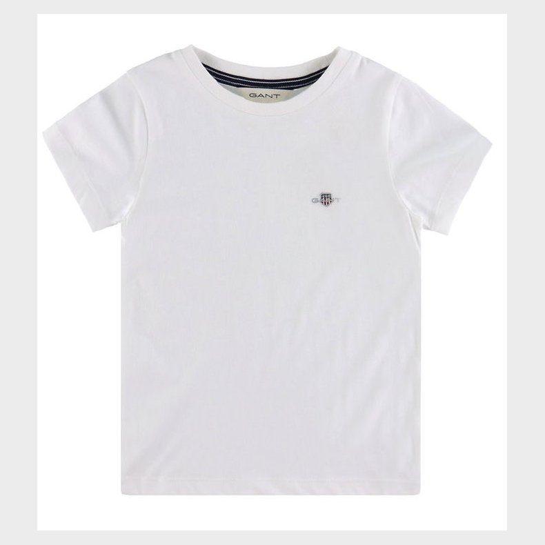 GANT T-shirt - Shield - Hvid