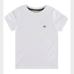 GANT T-shirt - Shield - Hvid