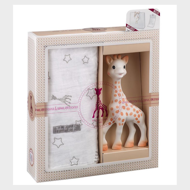 Sophie la Girafe Gaveske - Bidering/Stofble