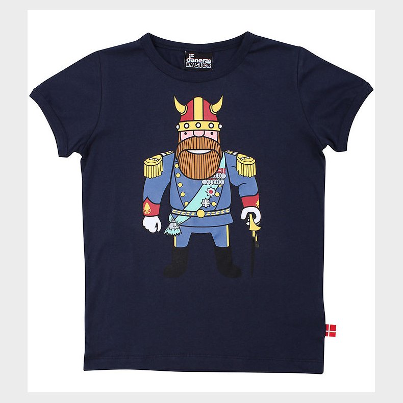 Danef� T-shirt - Konge - Navy