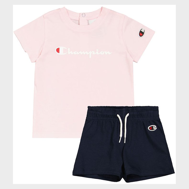 Champion St - T-shirt/Shorts - Pink/Navy