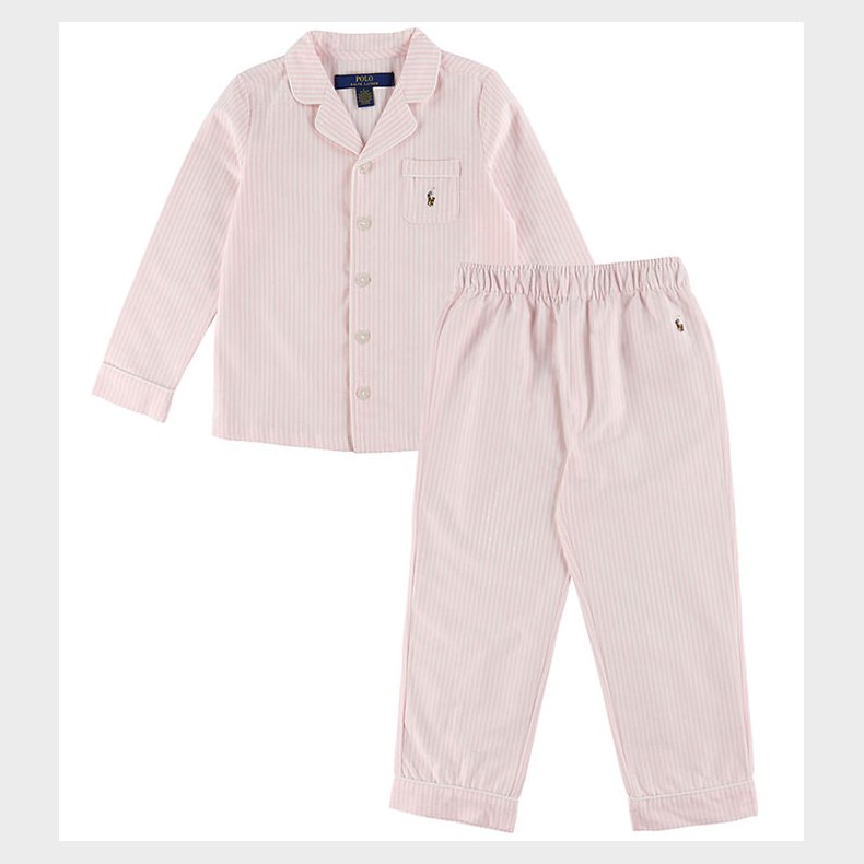Polo Ralph Lauren Natt�j - Oxford - Bath Pink/White Striped