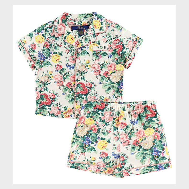 Polo Ralph Lauren Natt�j - Multifarvet m. Blomster