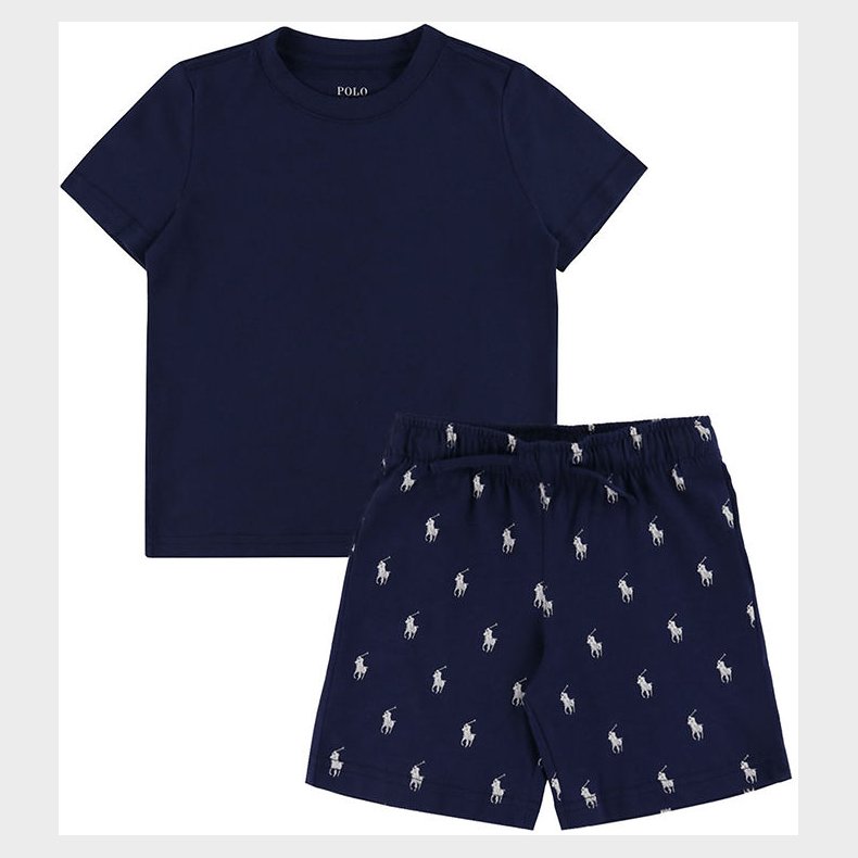 Polo Ralph Lauren Natt�j - Newport Navy m. Logoer