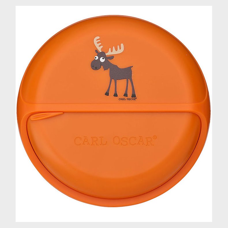 Carl Oscar Snackboks - MiniDisc - 12 cm - Orange m. Elg