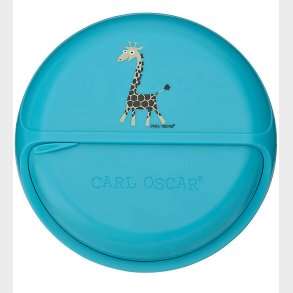Carl Oscar Snackboks - MiniDisc - 12 cm - Turkis m. Giraf