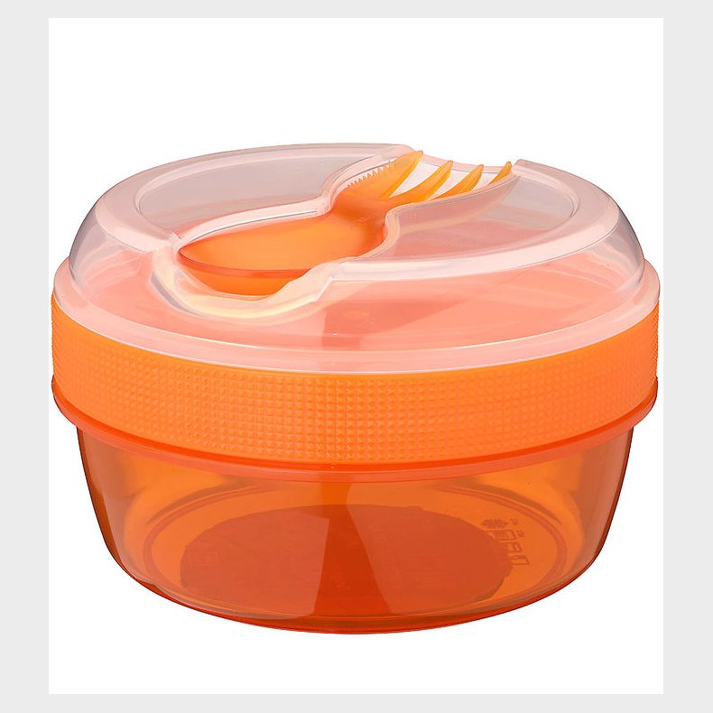 Carl Oscar Snackboks m. Kleelement - N'ice Cup - 7 cm - Orange