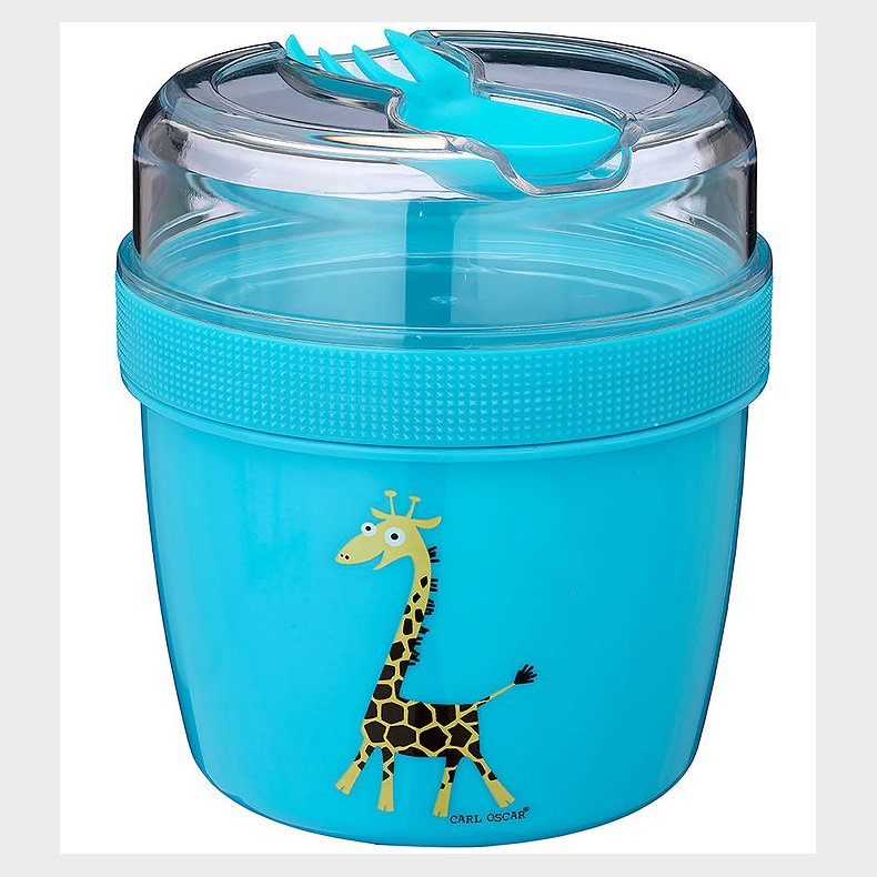 Carl Oscar Snackboks m. Kleelement - N'ice Cup L - Turkis m. Gi