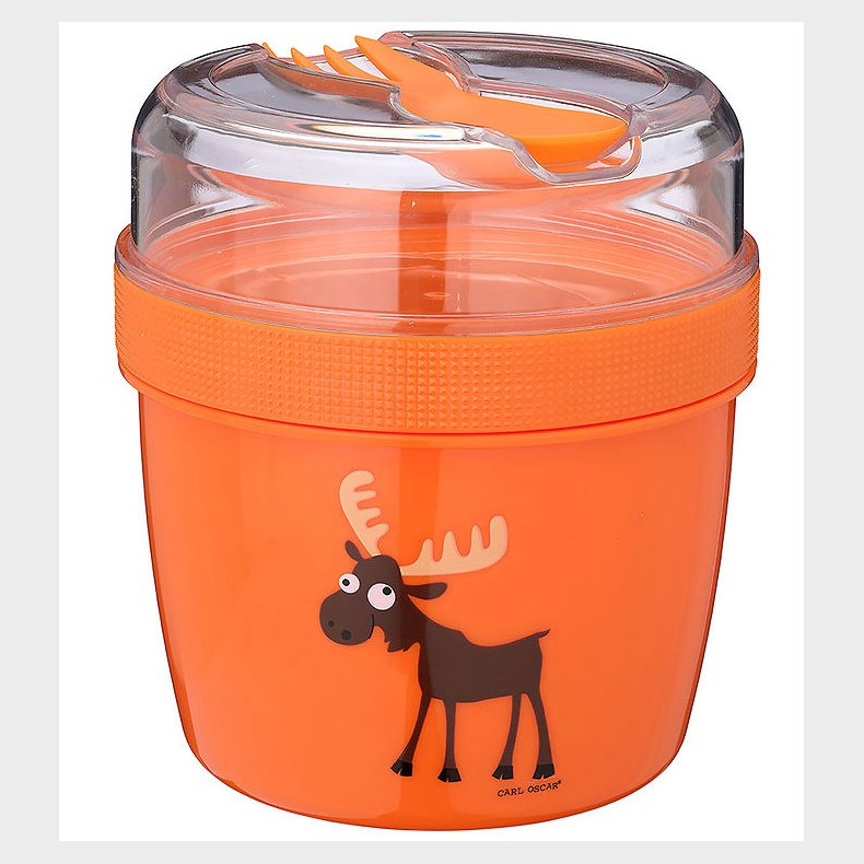 Carl Oscar Snackboks m. Kleelement - N'ice Cup - Orange m. Elg