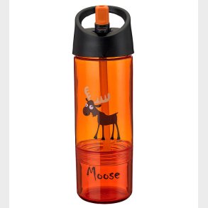 Carl Oscar Drikkedunk m. Sugerr - 2-i-1 - Orange m. Elg