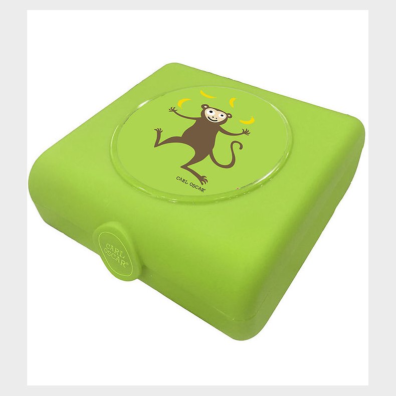 Carl Oscar Sandwichboks - 14,5 cm - Lime m. Abe