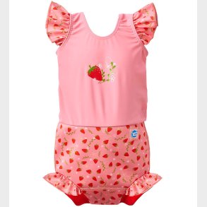Splash About Blebadedragt - Happy Nappy Costume - Strawberry Fie