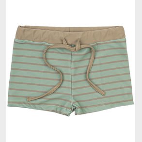 Mikk-Line Badebukser - UV50+ - Green Bay m. Striber