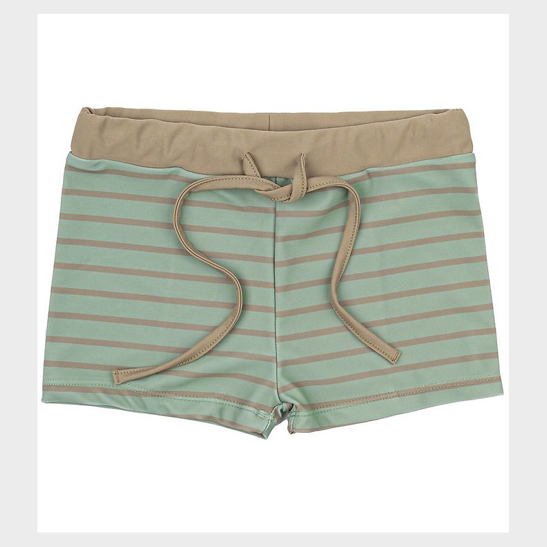 Mikk-Line Badebukser - UV50+ - Green Bay m. Striber