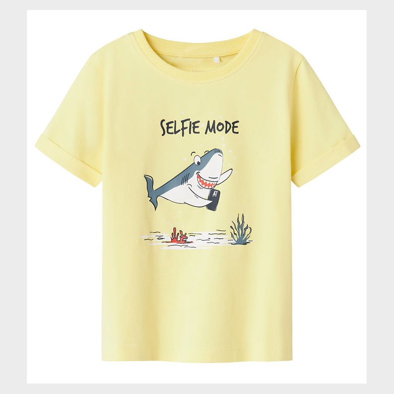 Name It T-shirt - NmmVux - Lemon Meringue/Selfie