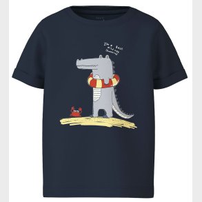 Name It T-shirt - NmmVux - Navy Blazer/Wild one