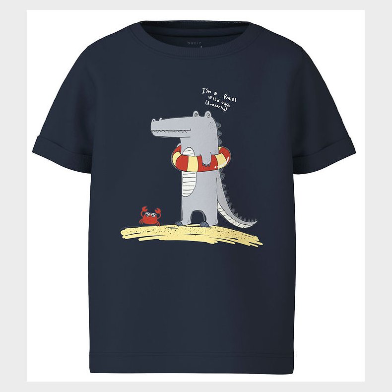 Name It T-shirt - NmmVux - Navy Blazer/Wild one