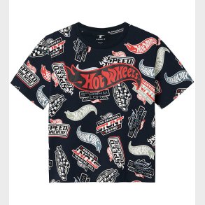 Name It T-shirt - NmmAry - Hot Wheels - Navy Blazer