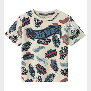 Name It T-shirt - NmmAry - Hot Wheels - Peyote Melange
