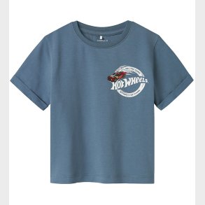 Name It T-shirt - NmmAtreus - Hot Wheels - Blue Mirage