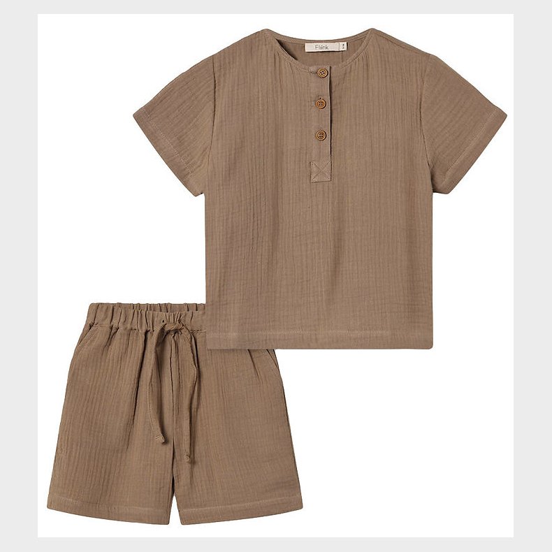 Fliink Shortss�t - Cha Cha - Pine Bark