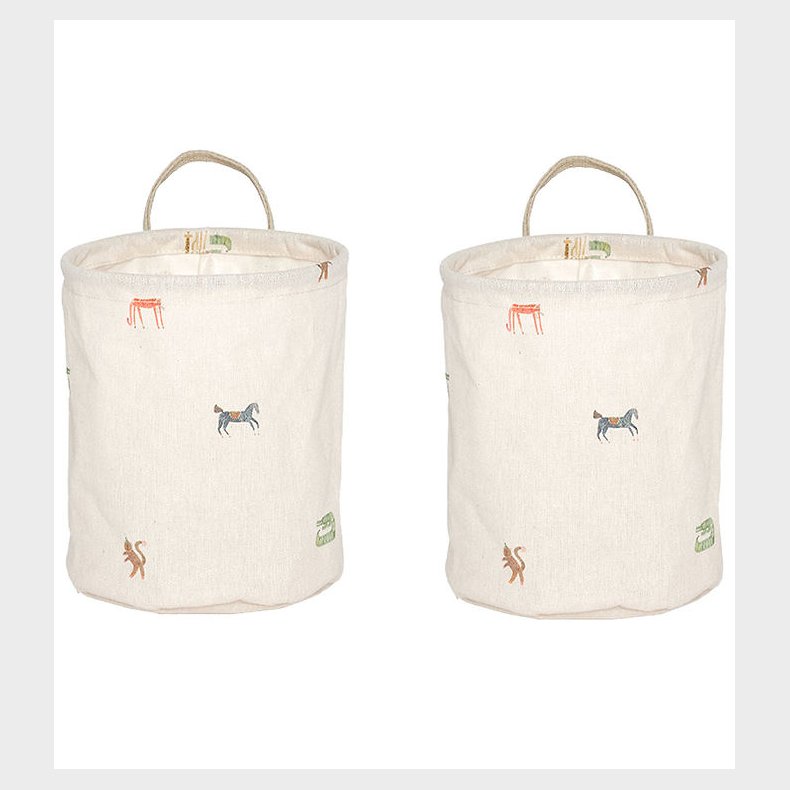 OYOY Opbevaringskurve - 2-pak - Moira - Small - Multi