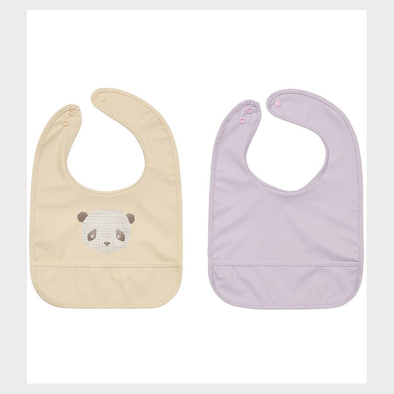 OYOY Hagesmkke - 2-pak - Lun Lun Panda - Vanilla/Lavender