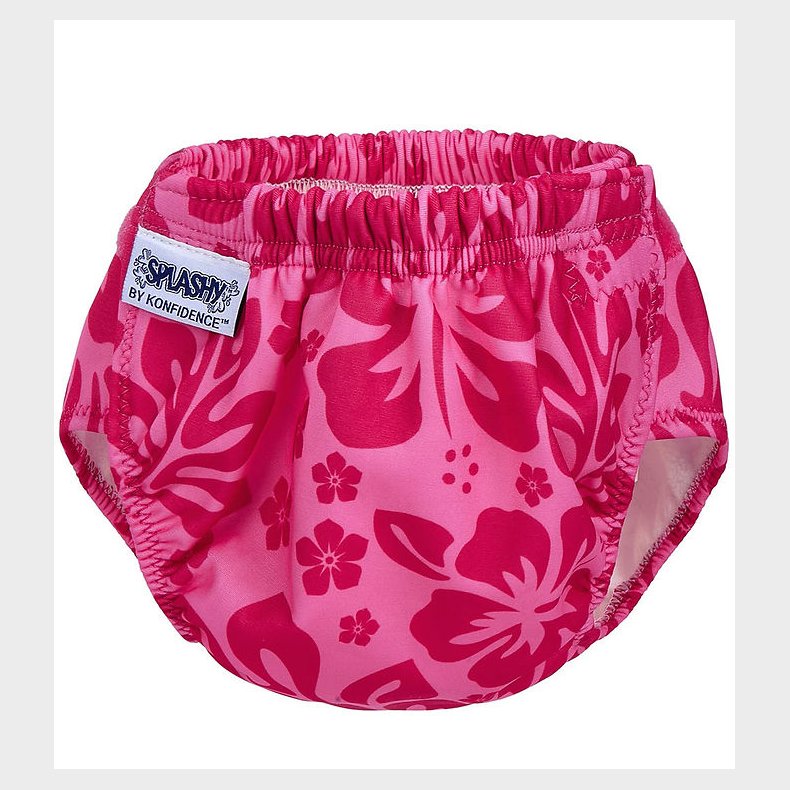 Konfidence Blebadebukser - e-Flex Splashy - Oahu Pink