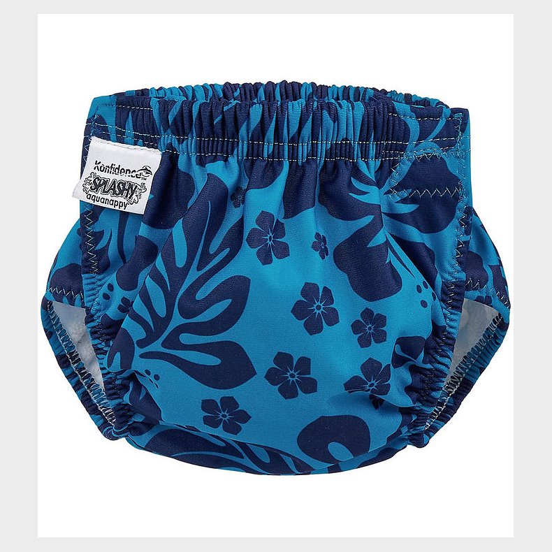 Konfidence Blebadebukser - e-Flex Splashy - Maui Blue