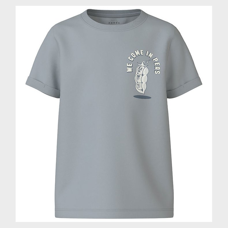 Name It T-shirt - NkmVux - Pearl Blue/Peas