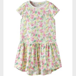 Name it Kjole - NkfVigga - Bright White/Tropic