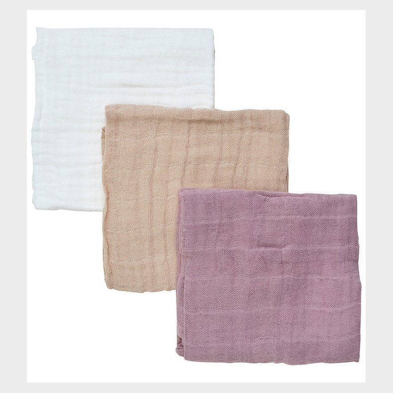 Pippi Stofbleer - 3-pak - 65x65 cm - Quail