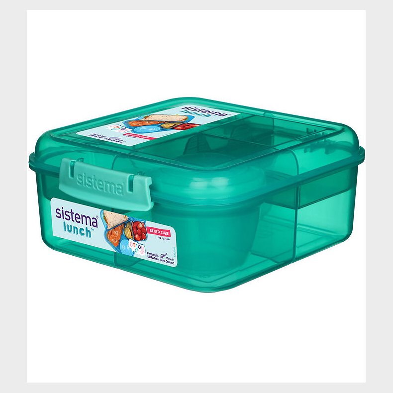 Sistema Madkasse - 1,25 L - Bento Cube - Teal