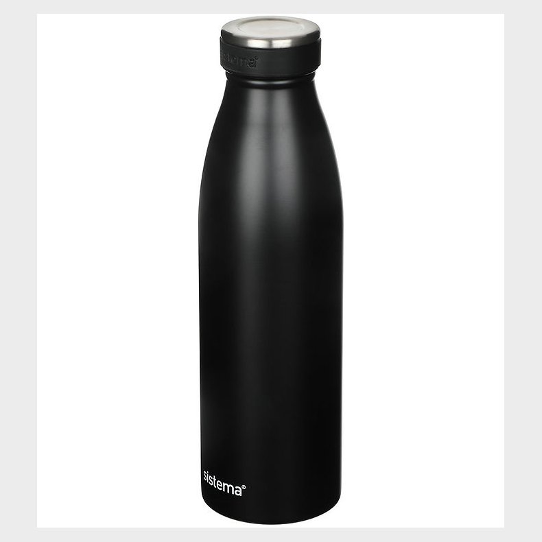 Sistema Termoflaske - Stainless Steel - 500 ml - Sort