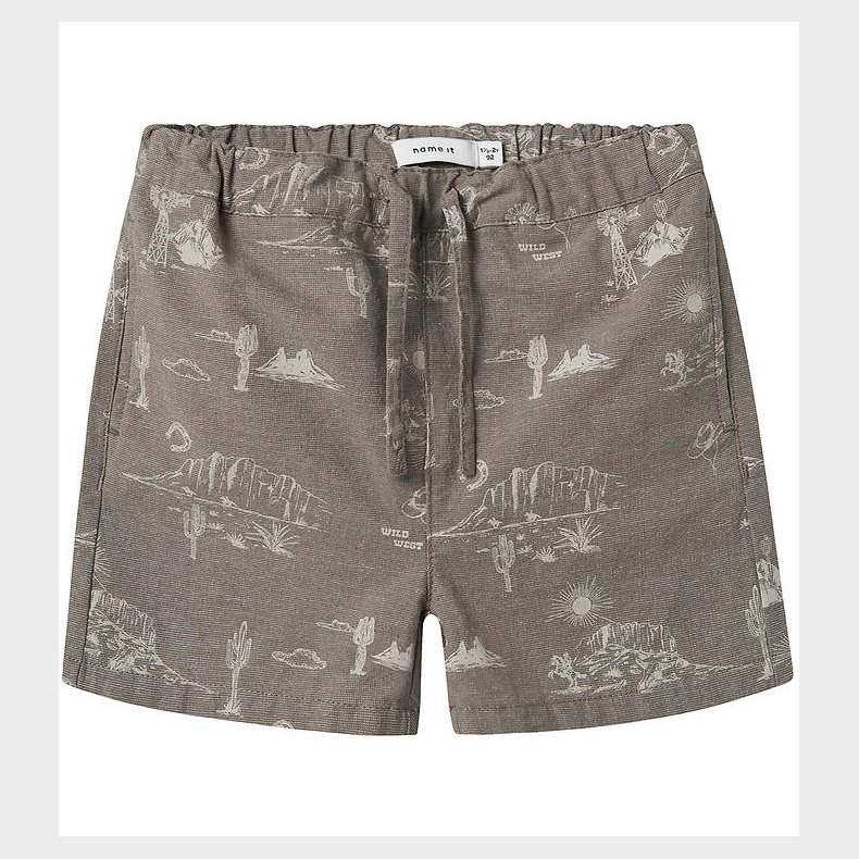 Name It Shorts - NmmHestern - Walnut