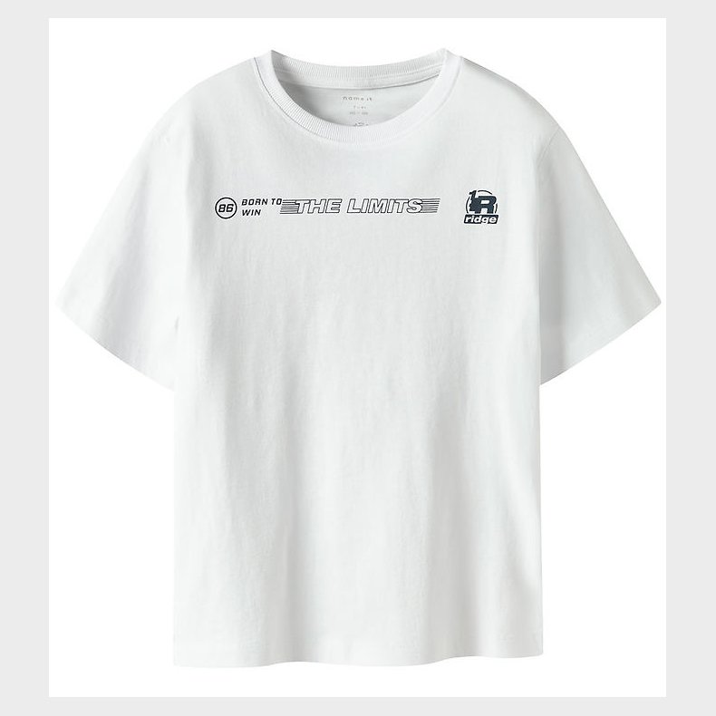 Name It T-shirt - NkmHold - Bright White