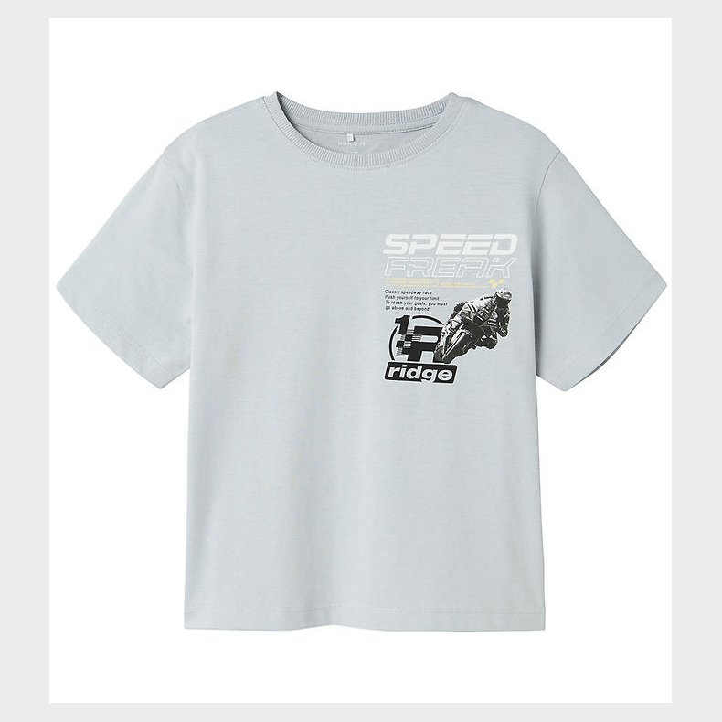 Name It T-shirt - NkmHold - Pearl Blue