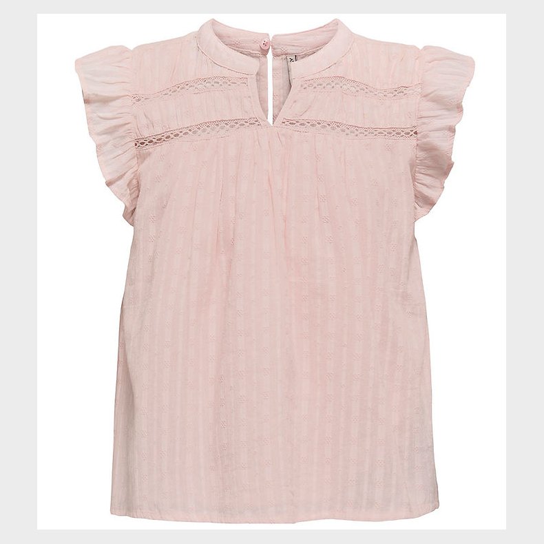 Kids Only T-shirt - KogCamille - Mauve Chalk