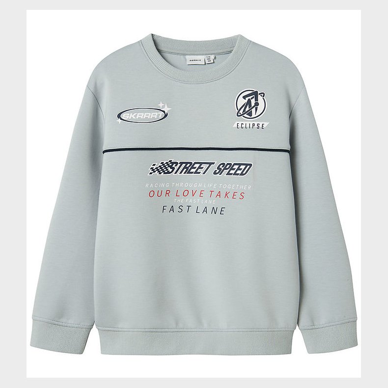 Name It Sweatshirt - NkmHistu - Pearl Blue