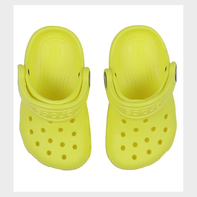 Crocs Sandaler - Claassic Clog T - Cyber Yellow