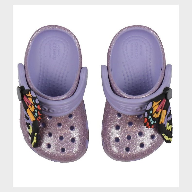 Crocs Sandaler - Classic Iam Butterfly - Mystic Purple