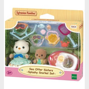 Sylvanian Families - Sea Otter Sisters Splashy Snor - 5804