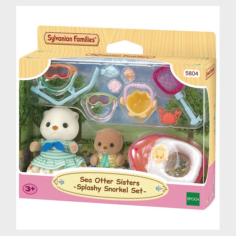Sylvanian Families - Sea Otter Sisters Splashy Snor - 5804