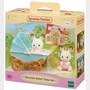 Sylvanian Families - Chocolate Rabbit Twins - 5432