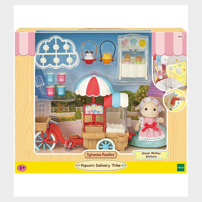 Sylvanian Families - Popcorn Delivery Trike - 5653
