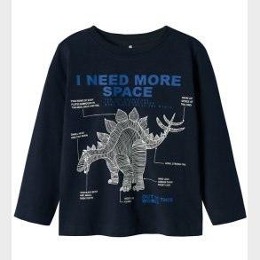 Name It Bluse - NmmPnader - Dark Sapphire