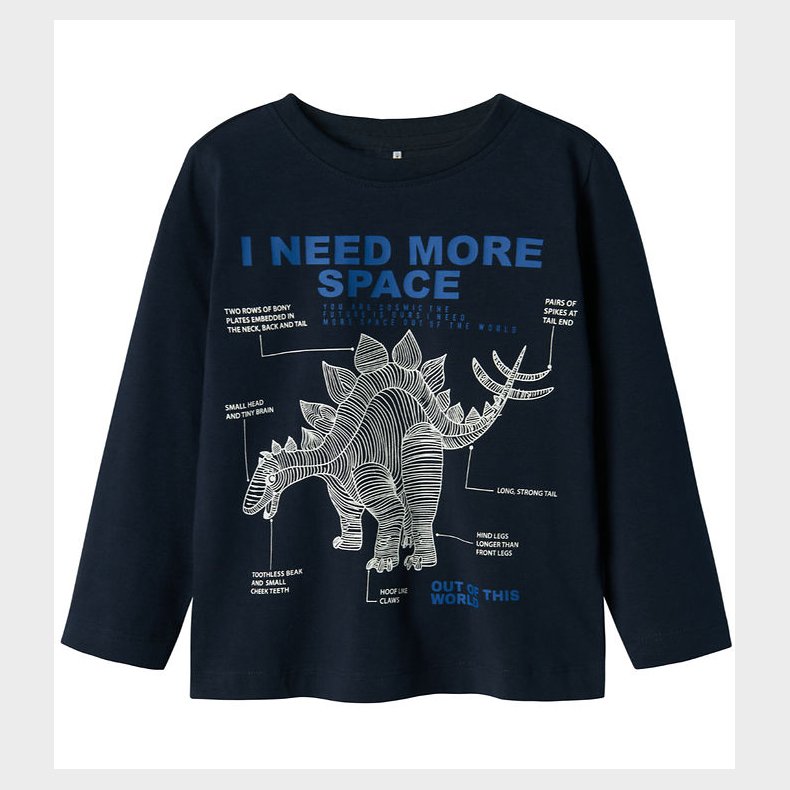 Name It Bluse - NmmPnader - Dark Sapphire