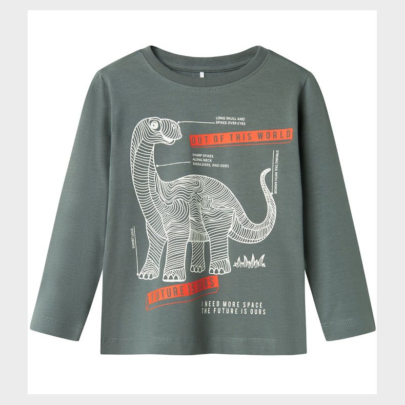 Name It Bluse - NmmPnader - Balsam Green